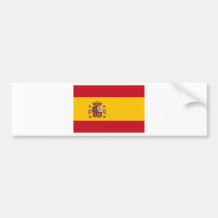 Pegatina Para Coche Bandera de España