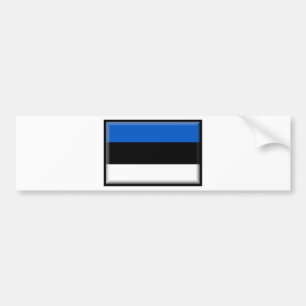 Pegatina Para Coche Bandera de Estonia
