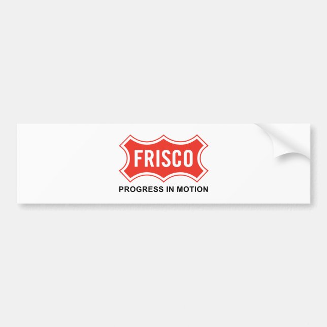 Pegatina Para Coche Bandera de Frisco (Ciudad de Texas) (Frente)