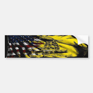 Pegatina Para Coche Bandera de Gadsden - libertad o muerte