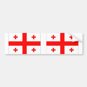Pegatina Para Coche Bandera de Georgia