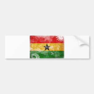 Pegatina Para Coche Bandera de Ghana