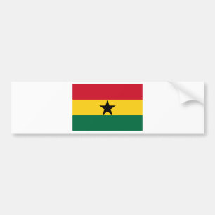 Pegatina Para Coche Bandera de Ghana