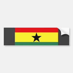 Pegatina Para Coche Bandera de Ghana