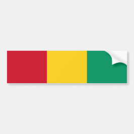 Pegatina Para Coche Bandera de Guinea (país africano)