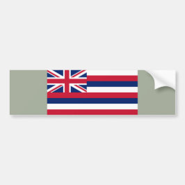 Pegatina Para Coche Bandera de Hawaii (Estado de los Estados Unidos)