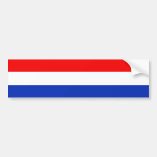 Pegatina Para Coche Bandera de Holanda