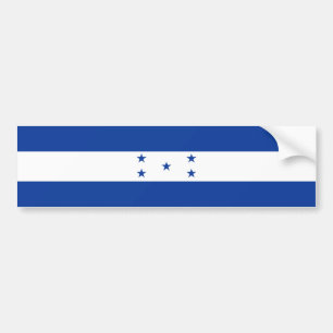 Pegatina Para Coche Bandera de Honduras