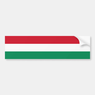 Pegatina Para Coche Bandera de Hungría
