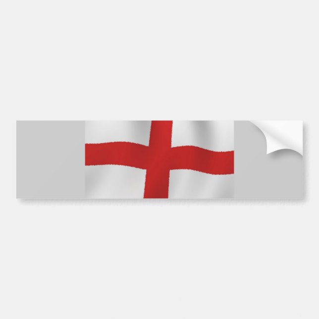 Pegatina Para Coche Bandera de Inglaterra (Frente)