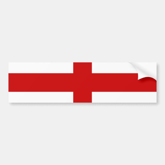 Pegatina Para Coche Bandera de Inglaterra (Frente)