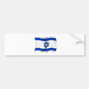 Pegatina Para Coche Bandera de Israel