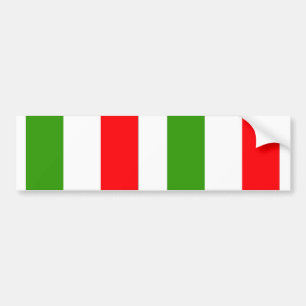 Pegatina Para Coche Bandera de Italia