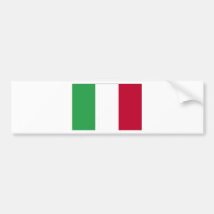 PEGATINA PARA COCHE BANDERA DE ITALIA