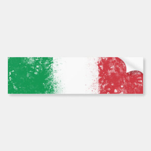 Pegatina Para Coche Bandera de Italia