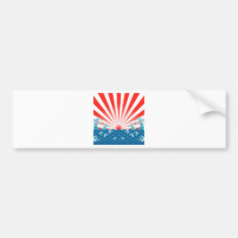 Pegatina Para Coche Bandera de Japón - SIGNO NIPPON