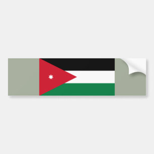 Pegatina Para Coche Bandera de Jordania