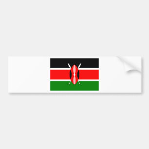 Pegatina Para Coche Bandera de Kenia