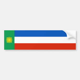 Pegatina Para Coche Bandera de Khakasia