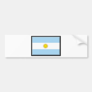 Pegatina Para Coche Bandera de la Argentina