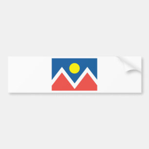 Pegatina Para Coche Bandera de la ciudad de Denver