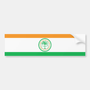 Pegatina Para Coche Bandera de la Ciudad de Miami (Florida)
