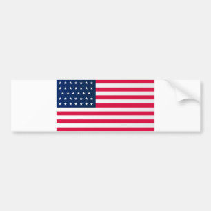 Pegatina Para Coche Bandera de la Guerra Civil estadounidense