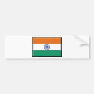 Pegatina Para Coche Bandera de la India