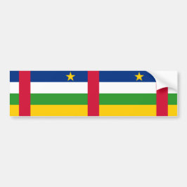 Pegatina Para Coche Bandera de la República Centroafricana