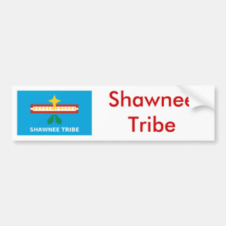Pegatina Para Coche Bandera de la tribu del Shawnee