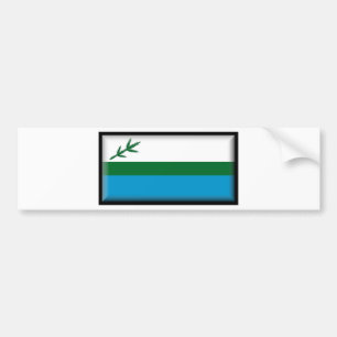 Pegatina Para Coche Bandera de Labrador (Canadá)