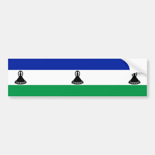 Pegatina Para Coche Bandera de Lesoto