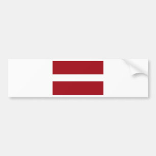 Pegatina Para Coche bandera de Letonia