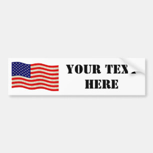 Pegatina Para Coche Bandera de los Estados Unidos de América - gruñido