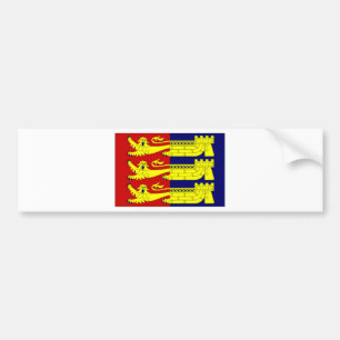 Pegatina Para Coche Bandera de los puertos de Reino Unido Cinque