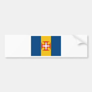 Pegatina Para Coche Bandera de Madeira (Portugal)