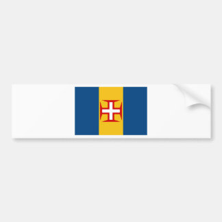 Pegatina Para Coche Bandera de Madeira (Portugal)