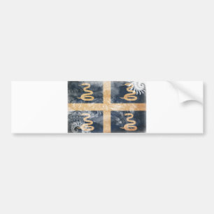 Pegatina Para Coche Bandera de Martinica