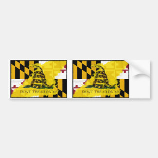 Pegatina Para Coche Bandera de Maryland Gadsden
