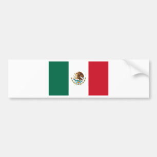 Pegatina Para Coche Bandera de México