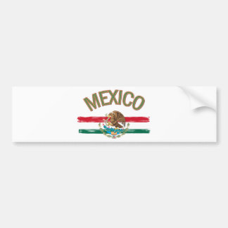 Pegatina Para Coche Bandera de México del mexicano