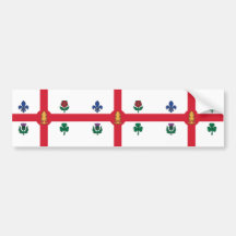 Bandera de Montreal (Quebec, Canadá)