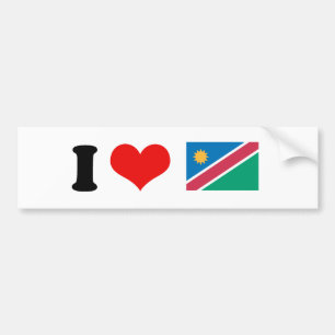 Pegatina Para Coche Bandera de Namibia