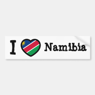 Pegatina Para Coche Bandera de Namibia
