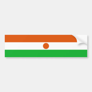 Pegatina Para Coche Bandera de Níger