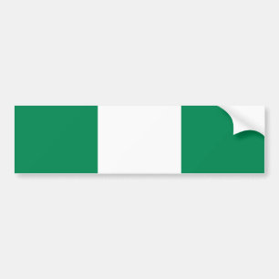 Pegatina Para Coche Bandera de Nigeria