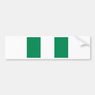 Pegatina Para Coche Bandera de Nigeria