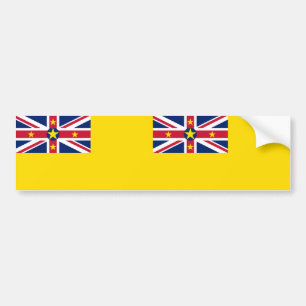 Pegatina Para Coche Bandera de Niue