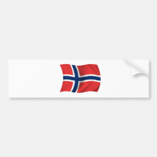 Pegatina Para Coche Bandera de Noruega