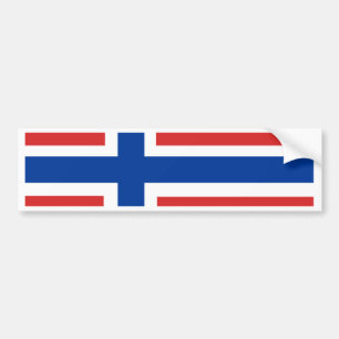 Pegatina Para Coche Bandera de Noruega